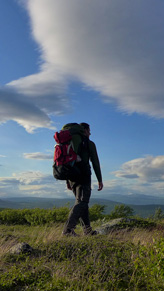 Mit dem Rucksack durch das Fjll