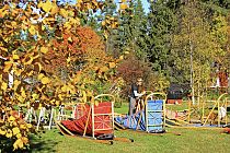 Jedes Jahr werden die Schlitten neu überholt